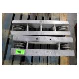 (2) 12"x12"x30" Head Blocks for 12" x 12" Truss