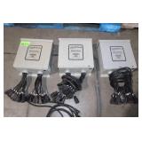 (3) LOR-1602-16 Chan Christmas Light Controllers