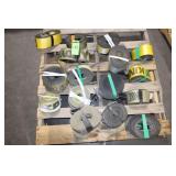 Pallet of (16) Truck Straps 4"
