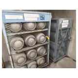 (2) Cages with misc Propane Tanks