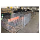 (10) Wire Baskets 48" x 40" x 36"