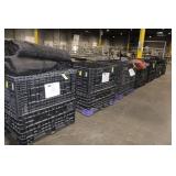 (7) U-Line Type Hard Plastic Storage Bins with