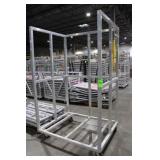Empty Sgaier Aluminum Barricade rack
