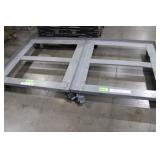 (2) Wheel Bases for Uline Bins that are 48" x 45"