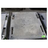 (2) 48"x40" Steel Base Plates for 12" or 20" Truss