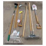 Lot of Assort. Lawn & Garden Tools, New