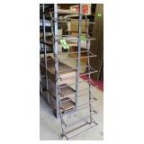 (2) Metal Wall Display Racks, Retail $395 Each