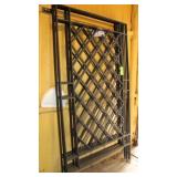 (7) Wrought Iron Argyle Trellises, 48"W x 88"H