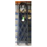 (7) Wrought Iron Cottage Trellises, 18"W