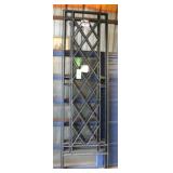 (7) Wrought Iron Argyle Trellises, 24"W x 88"H