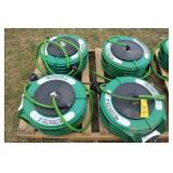 (4) MacNaught Retracta Hose Reels, 1/2" Hose