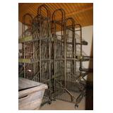 Large Lot Assort. Items As Shown; Metal Displays,