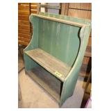 2-Tier Pine Wooden Shelf Approx 39"W x 14"D x 48"H