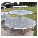 3-Tier Rolling Plant Stand, Approx 7
