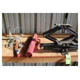 Tire Jacks, Fence Post Driver, Come-A-Long