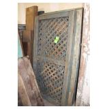 (3) Wooden Trellises