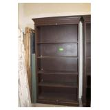 (2) Wooden Bookshelves, Approx. 45"W x 16"D x