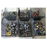 (6) Totes of Sockets, Combo Wrenches As Shown