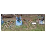(2) Wheelbarrows w/Assort. Tools As Shown