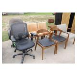 (8) Assort. Chairs As Shown