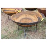 Vintage 36" Round Firepit w/Stand, Retail $699