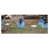 (2) Wheelbarrows w/Assort. Tools As Shown