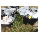 Assort. Galvanized Bedding Plant Sign Holders