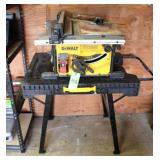 DeWalt 10" Table Saw w/Stand