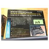 Mintcraft 32-Piece 1/2" Drive SAE Socket Set, New