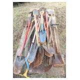 Lot of Assort. Landscaping Tools, As Shown