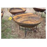 Vintage 33" Round Firepit w/Stand, Retail $699