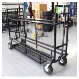 2-Tier Rolling Tire Storage Rack, Approx. 7-1/2