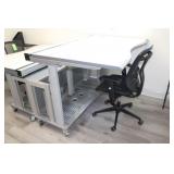 Electric Height Adjusting Desk, Approx. 60" x 36"