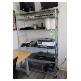 Metro-Style Rolling Shelf, Approx. 4