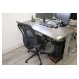 Uline Downtown Electric Adjustable Height Desk w/
