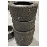 New Set Yokohama Rain Tires; 280/650R18 Fronts,