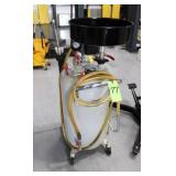 Roughneck 2-in-1 Air-Operated Waste Oil Drainer,
