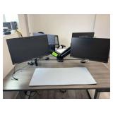 (2) Sceptre E248W-19203R 24" LED Monitors with