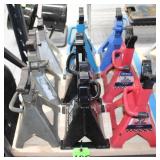Lot of (9) 2- and 3-Ton Floor Jacks