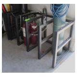 Justrite Gas Cylinder Storage Rack - No Tanks