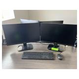 (2) Acer KA242Y 24" LED Monitors