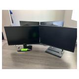 (2) Monitors; (1) Acer KA242Y 24" LED,