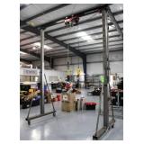 Pittsburgh Automotive 1-Ton Rolling Gantry Crane,