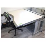 Electric Height Adjusting Desk, Approx. 60" x 36"