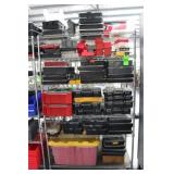 Lot of Assort. Parts & Tool Bins, Empty, As Shown