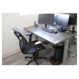 Uline Downtown Electric Adjustable Height Desk
