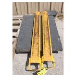 Forklift Extensions, 54" x 5"