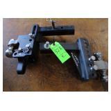 (2) Adjustable Hitches, 2", 2-5/16", 2-5/16"