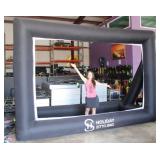 Inflatable Movie Screen, Approx. 10.5