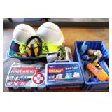 First Aid Kits, Safety Vests, Hard Hats,